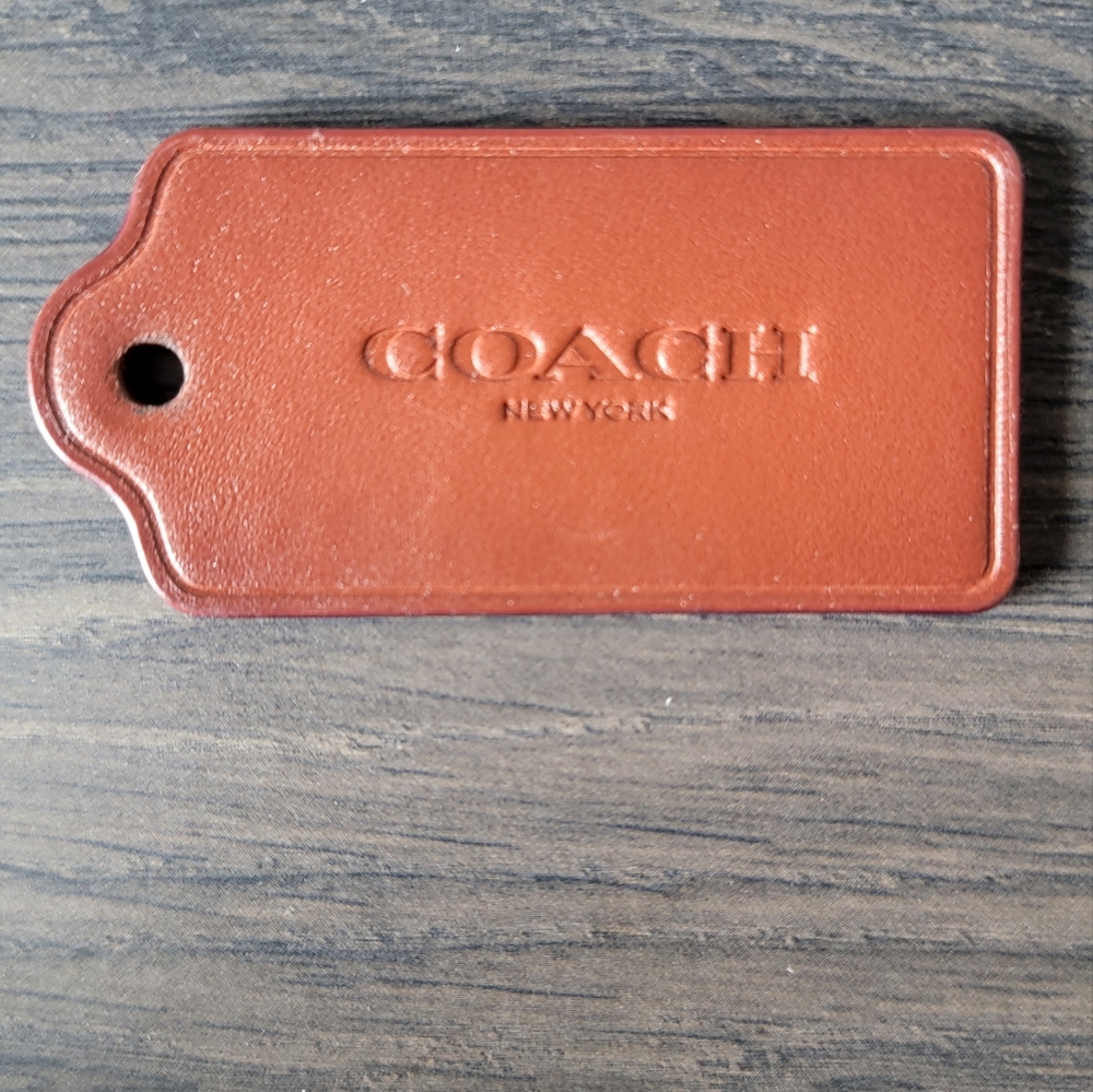 Coach Hangtag -Saddle Color